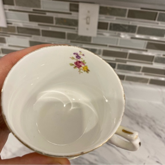 Vintage Rosina Bone China Teacup & Saucer set - Picture 12 of 12